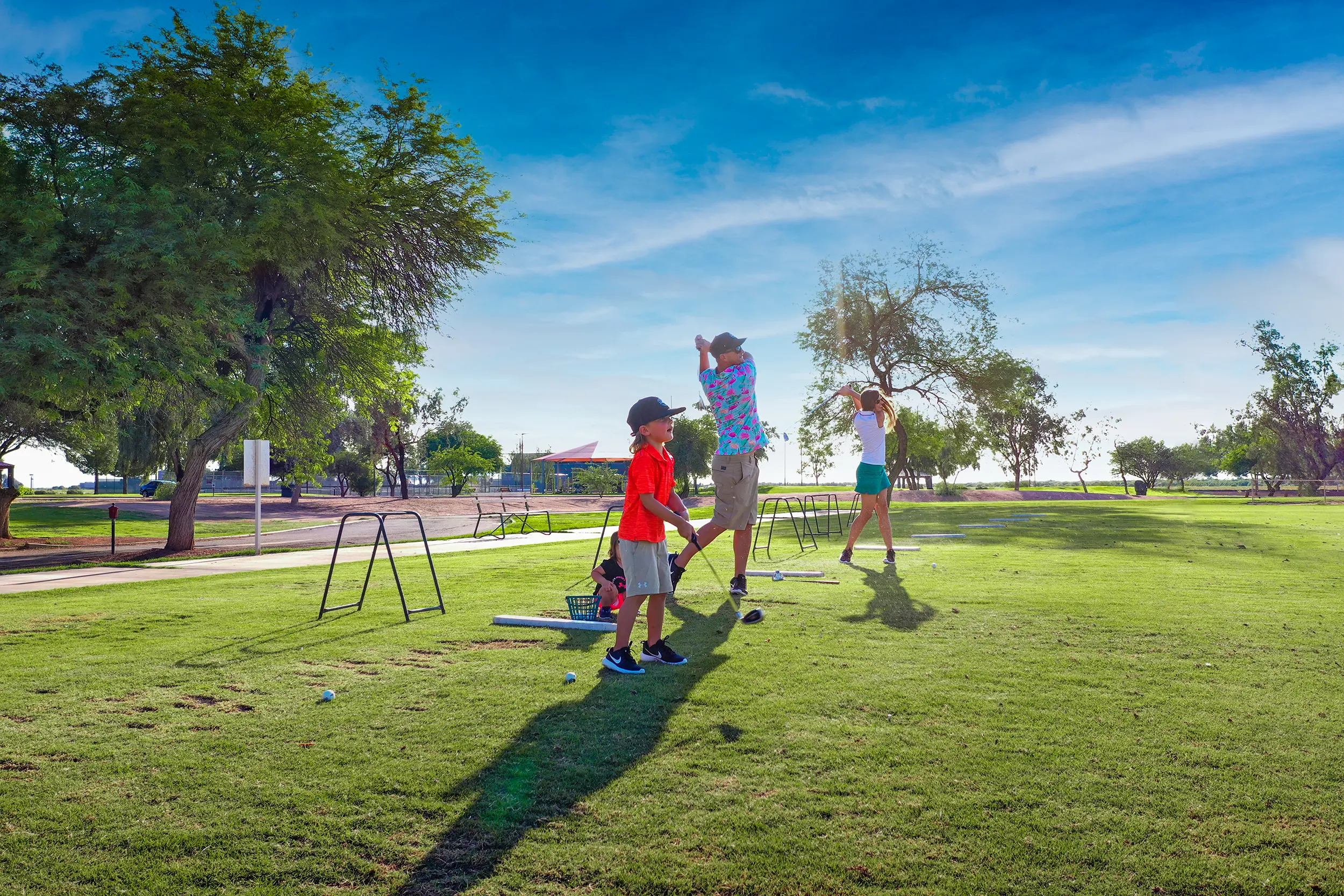 Golfing and family activities in Casa Grande, Arizona