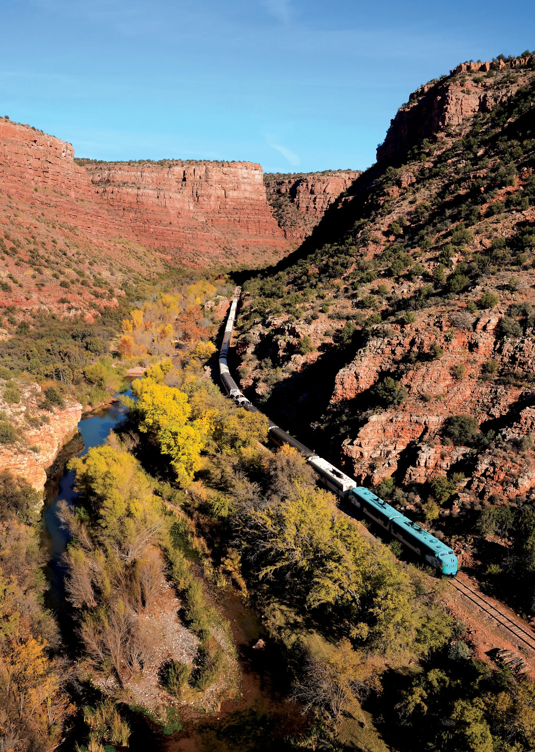 Ride through north central Arizona on the Verde Canyon Railroad